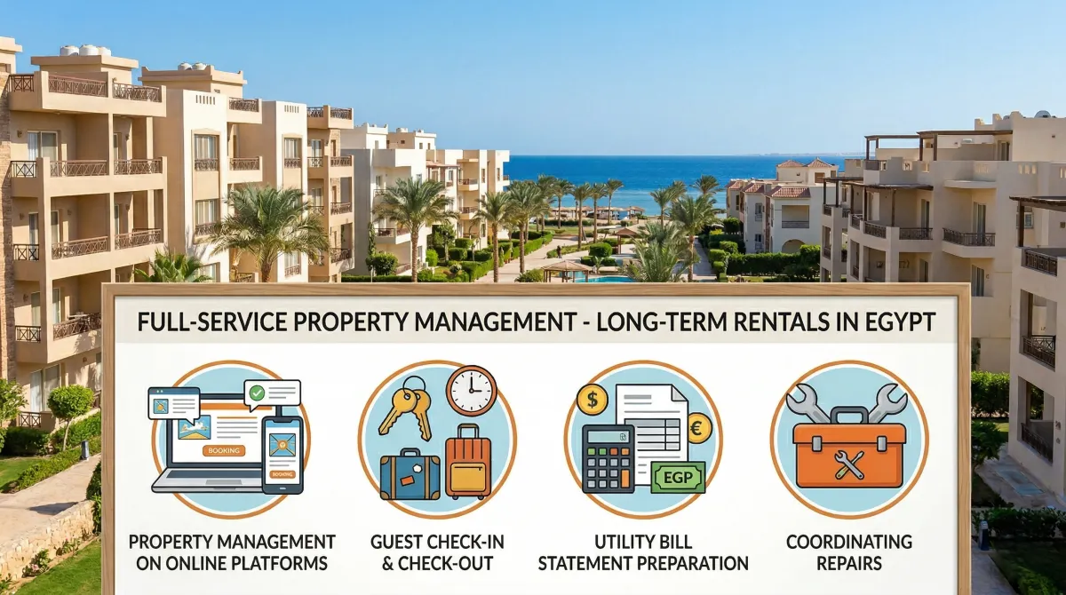 Komplettservice für die Immobilienverwaltung - Langzeitvermietung